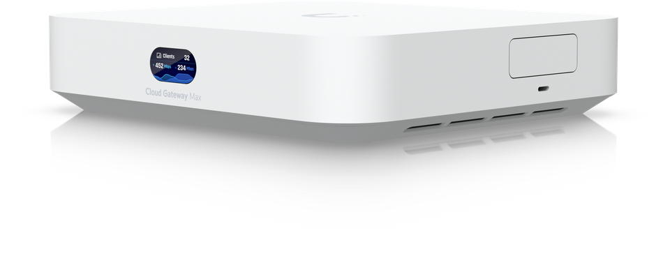 UniFi Cloud Gateway Max – gateway för professionellt UniFi-nätverk
